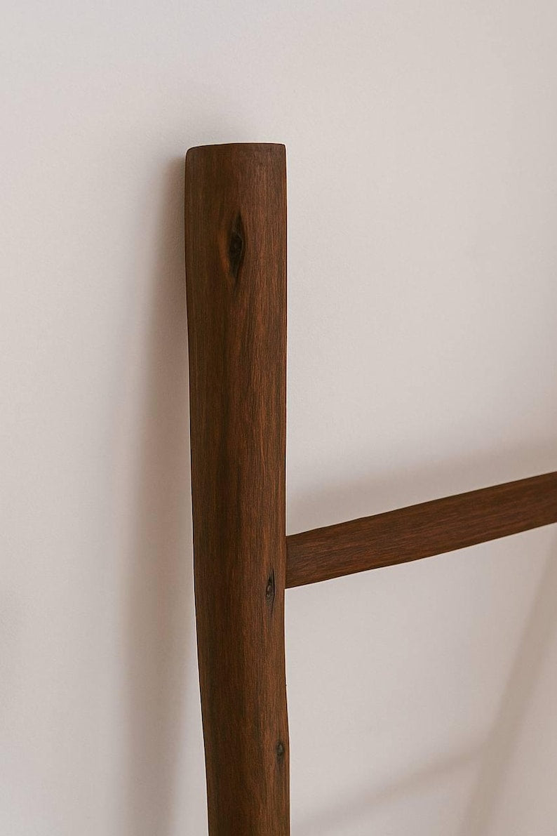 Decorative Wooden Ladder in Brown – 150cm