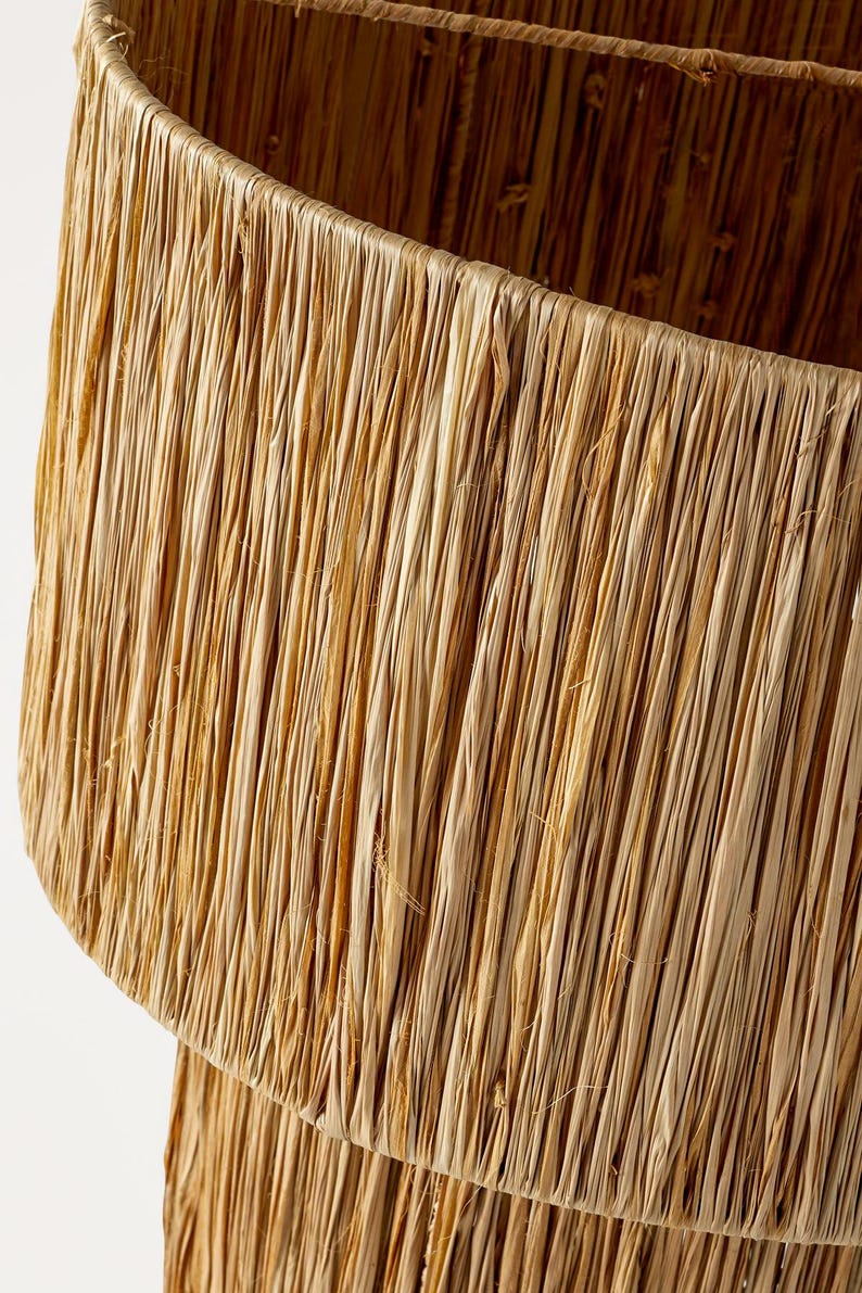 Natural Raffia Pendant Light – Height 40, 50, 60 cm
