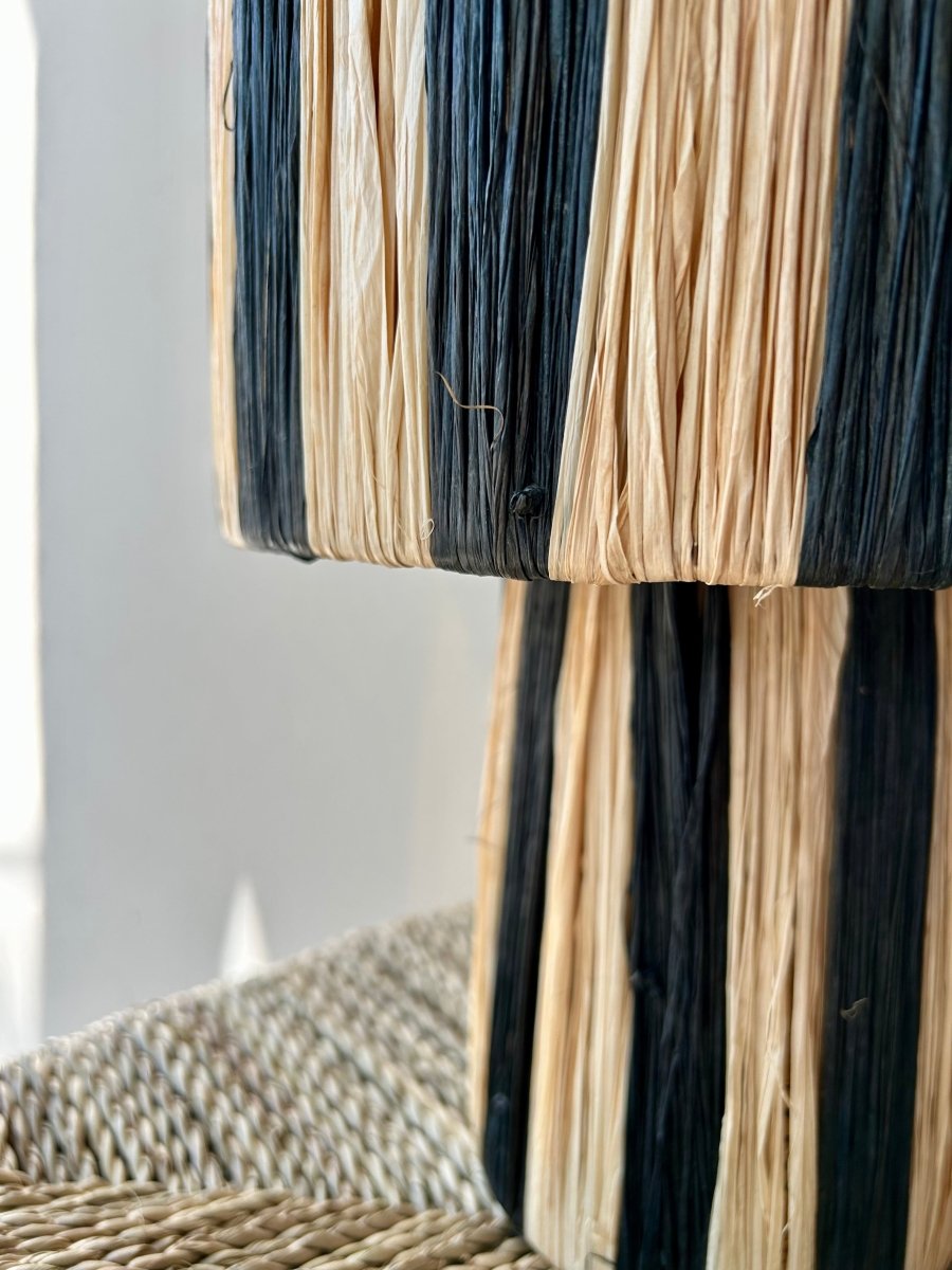 Natural Raffia Lampshade