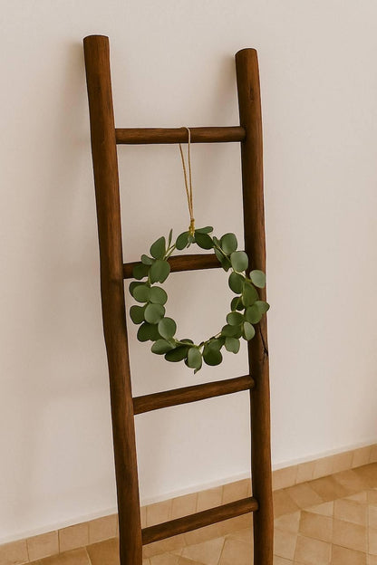 Decorative Wooden Ladder in Brown – 150cm