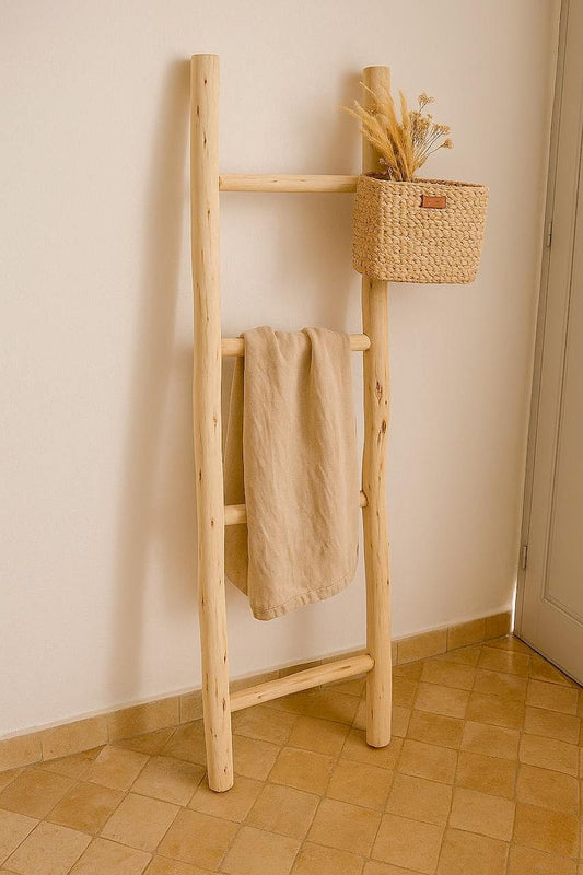 Échelle décorative en bois 150cm