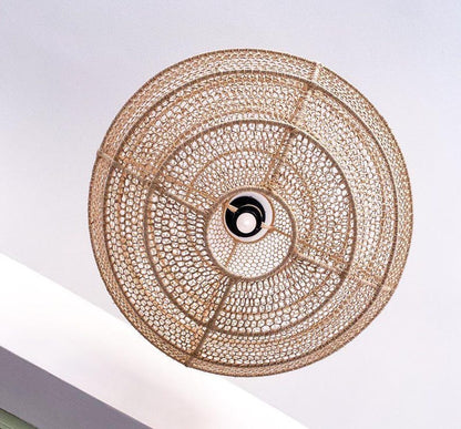 Raffia Pendant Light – Sphere Shape