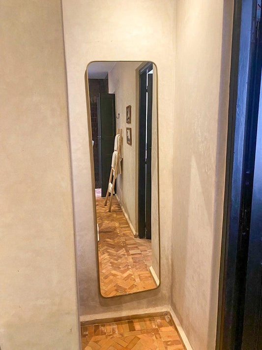 Asymmetrical Full-Length Mirror – Modern Handmade Design